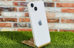 Apple iPhone 14 128 GB Starlight 100% akku szép állapotú - 24 HÓ GARANCIA - 746
