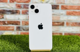 Apple iPhone 14 128 GB Starlight 100% akku szép állapotú - 24 HÓ GARANCIA - 746