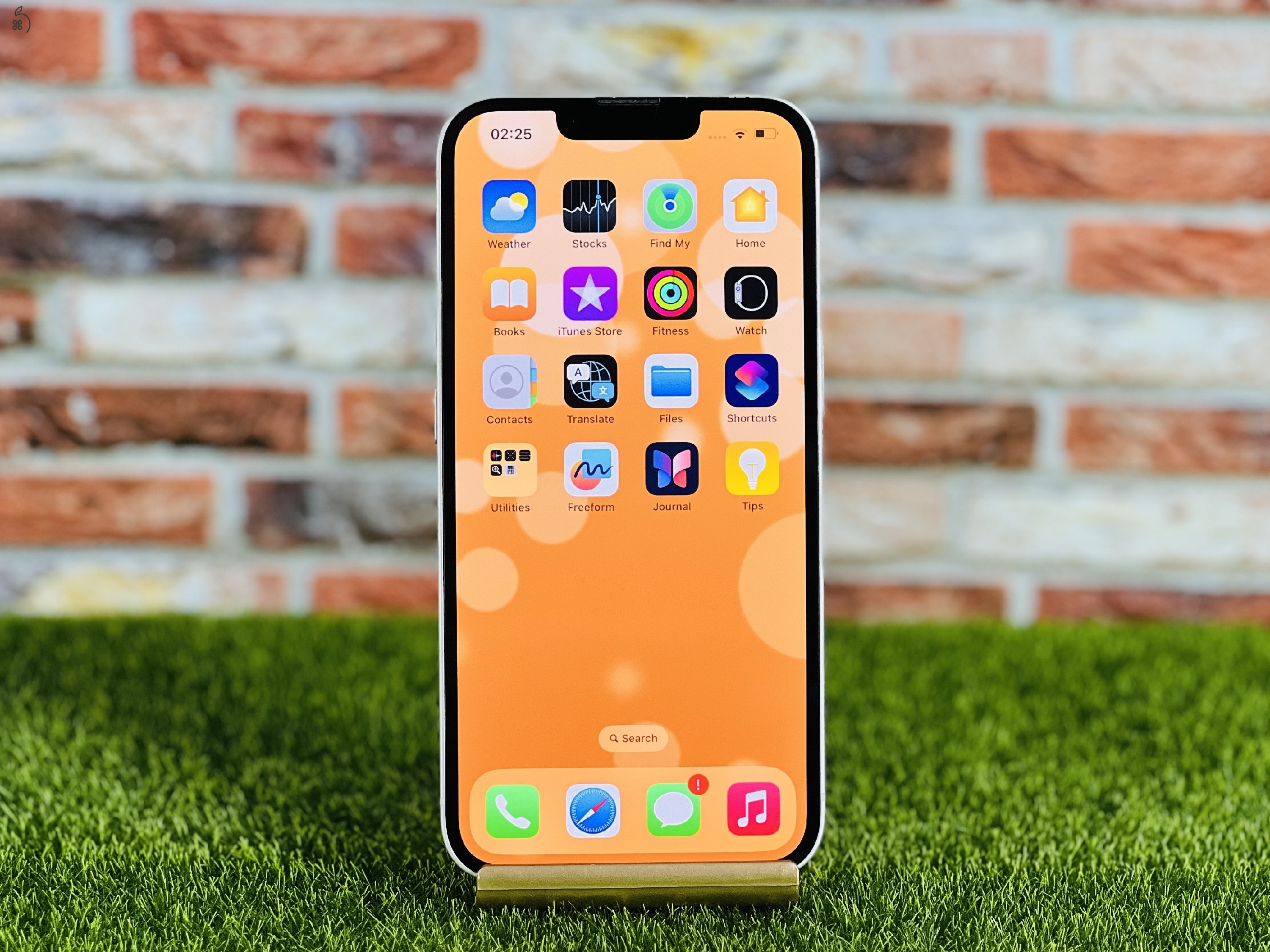 Apple iPhone 14 128 GB Starlight 100% akku szép állapotú - 24 HÓ GARANCIA - 746