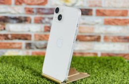 Apple iPhone 14 128 GB Starlight 100% akku szép állapotú - 24 HÓ GARANCIA - 746