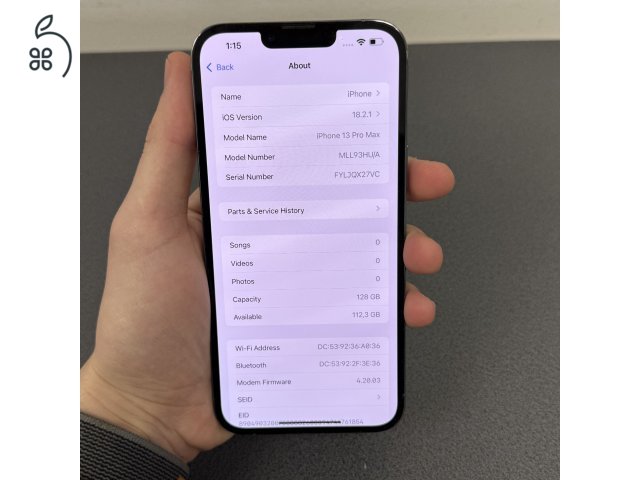 iPhone 13 Pro Max 128gb 100% aksi