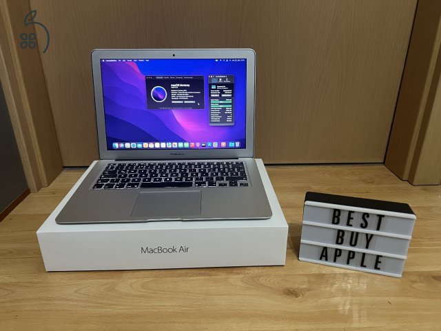 2017 MacBook Air 13 / i5 / 8GB / 128GB SSD / Új 100% Aksi / Korrekt Áron Eladó ! ! !