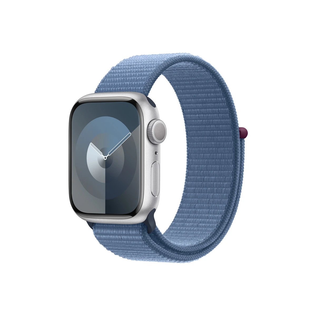 !! 1 ÉV GARANCIA !! ÚJ, Bontatlan Apple Watch Series 9 41mm GPS Silver Winter Blue