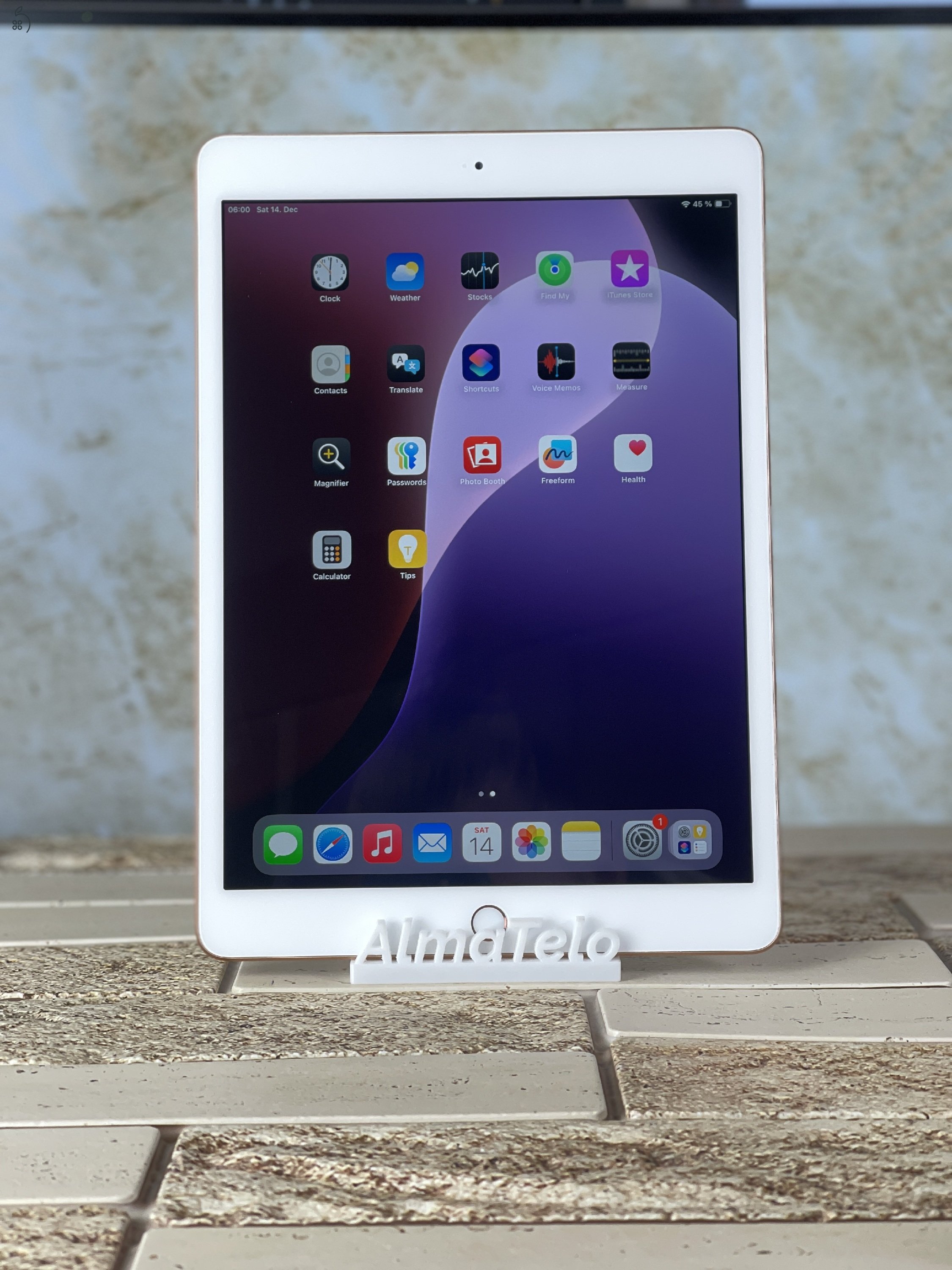 iPad 7th gen 10.2 Wifi  A2197 32 GB Gold szép állapotú - 24 HÓ GARANCIA - 
