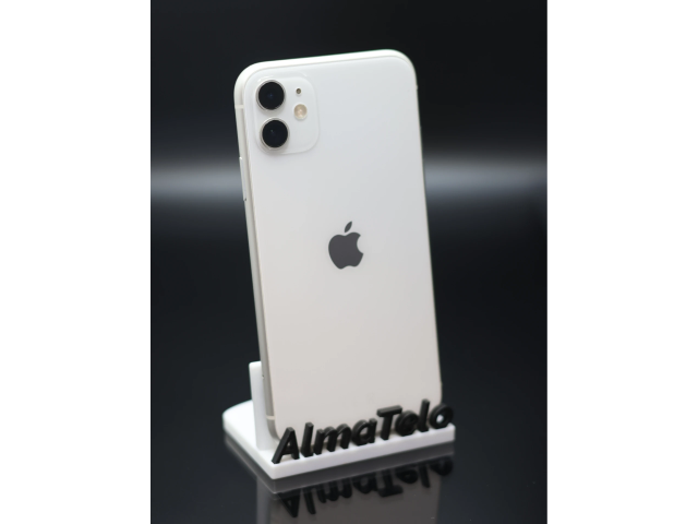 Apple iPhone 11 128 GB White 100% akku - 12 HÓ GARANCIA