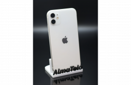 Apple iPhone 11 128 GB White 100% akku - 12 HÓ GARANCIA