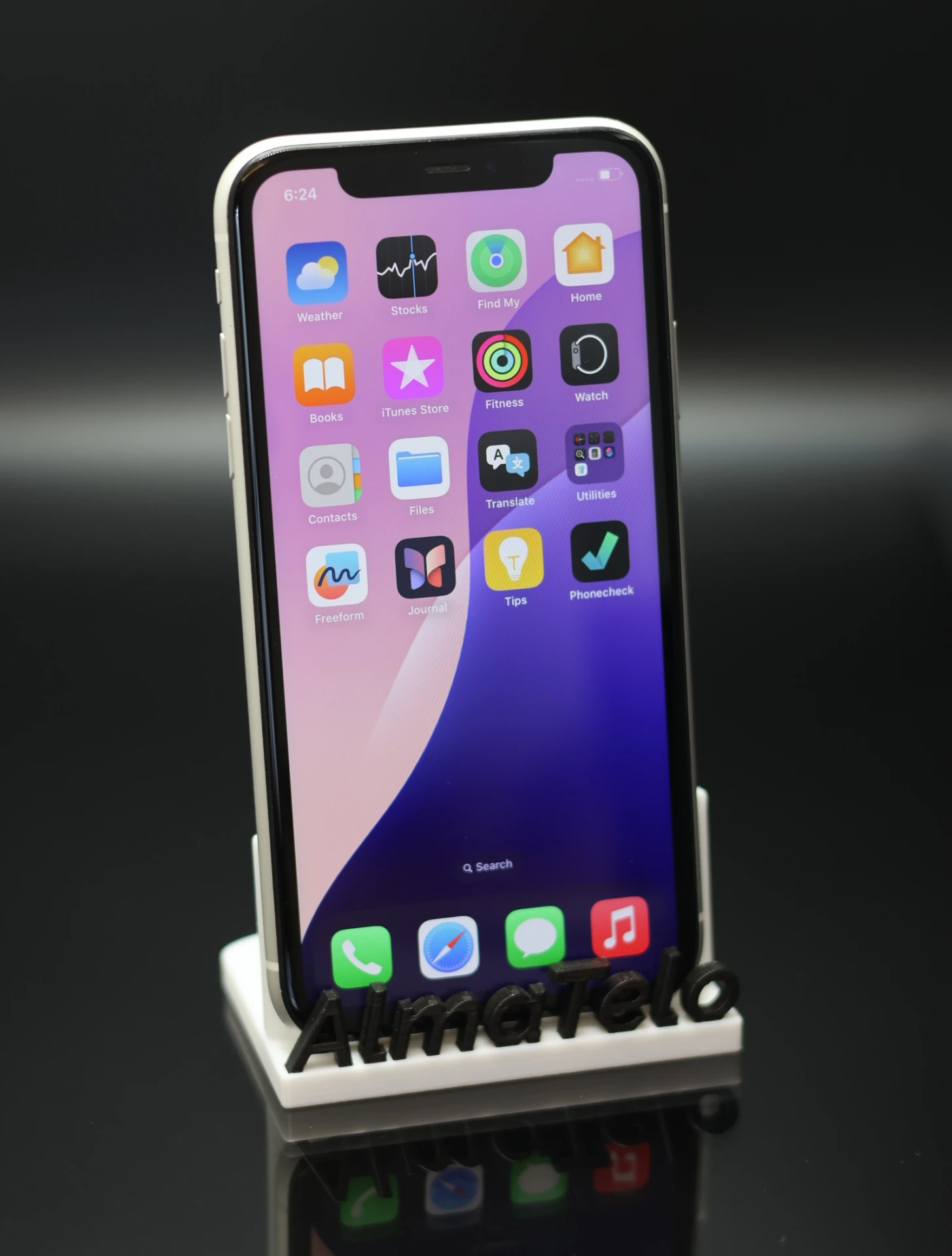 Apple iPhone 11 128 GB White 100% akku - 12 HÓ GARANCIA