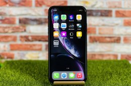 Apple Felújított Renewd iPhone XR 64 GB Black szép állapotú - 24 HÓ GARANCIA - 044