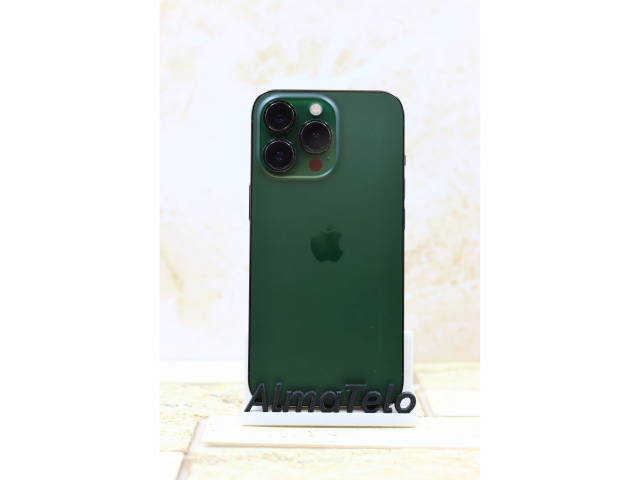 Apple iPhone 13 Pro 128 GB Alpine Green 100% akku - 24 hónap Garancia