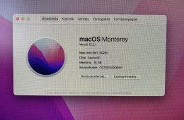 Eladó újszerű M1 Mac mini 8C CPU/16GB/512GB/8C GPU