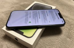 iPhone 14 Plus 128GB Éjfekete - AKKU 90% - megkímélt, szép állapotban