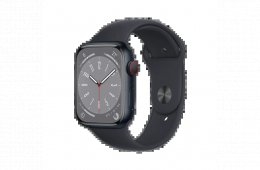 !! 1 ÉV GARANCIA !! Apple Watch Series 8 45mm GPS Aluminium Midnight – TRT1162