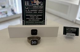 Apple Watch 6 Gold 40mm Stainless(Acél) Újszerű/Akku 100%/p4001