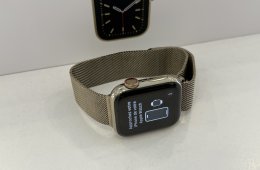 Apple Watch 6 Gold 40mm Stainless(Acél) Újszerű/Akku 100%/p4001