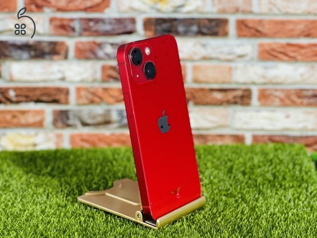 Apple iPhone 13 Mini 128 GB PRODUCT RED 100% akku szép állapotú - 24 HÓ GARANCIA - 