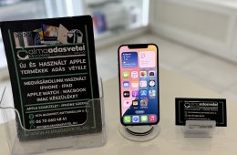 iPhone 12 64GB Független Használt/1-3 hónap gar./Akku 84%/p4003