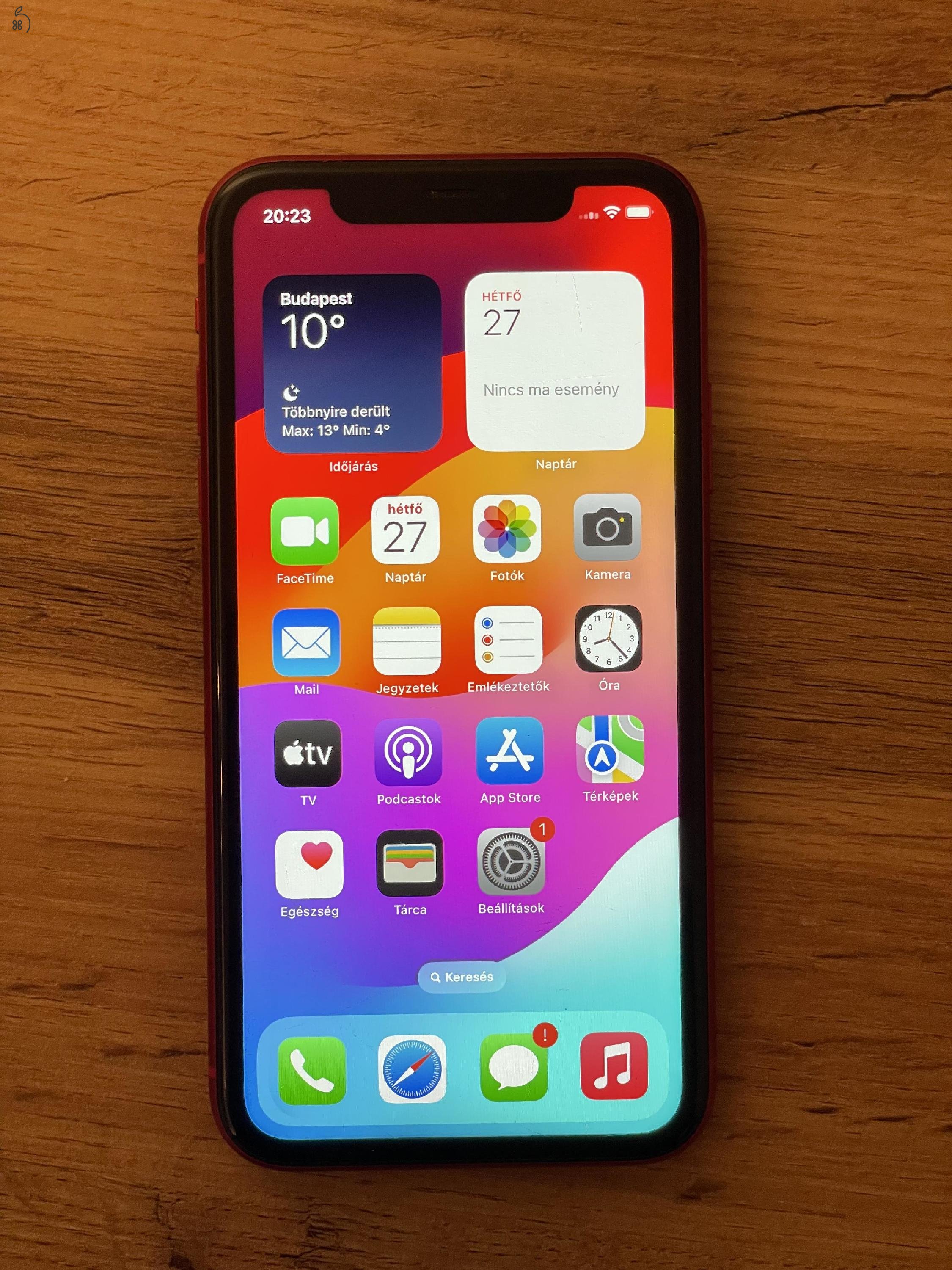 Független iPhone 11 64GB Product RED