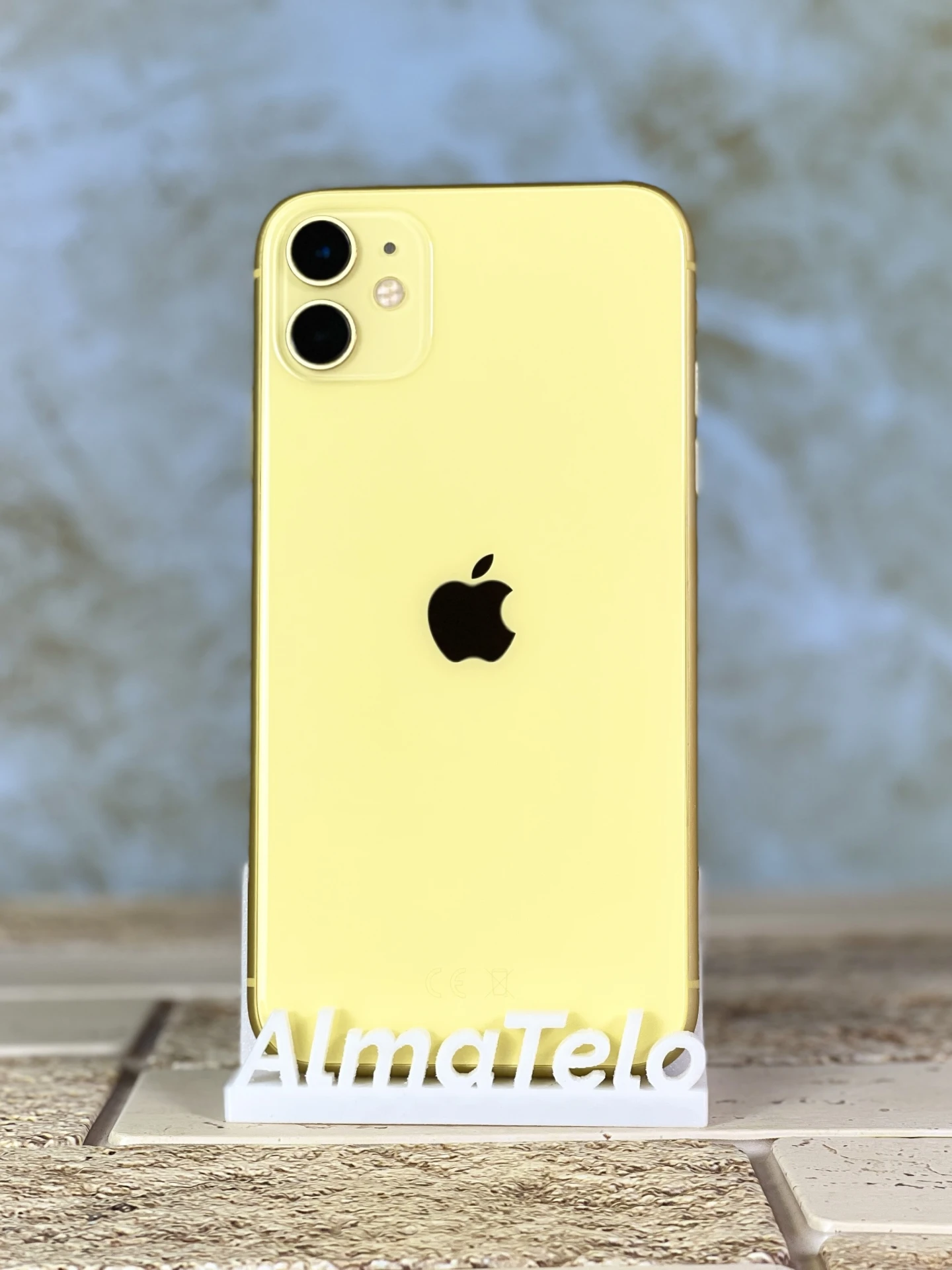 Apple iPhone 11 64 GB Yellow 100% akku - 24 hónap Garancia