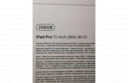 Apple IPad 11 pro-inch M4 Wi-Fi 2024