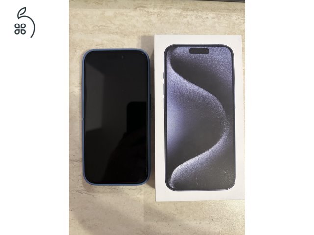 iPhone 15 Pro 1TB Blue Titanium - GARANCIÁLIS!