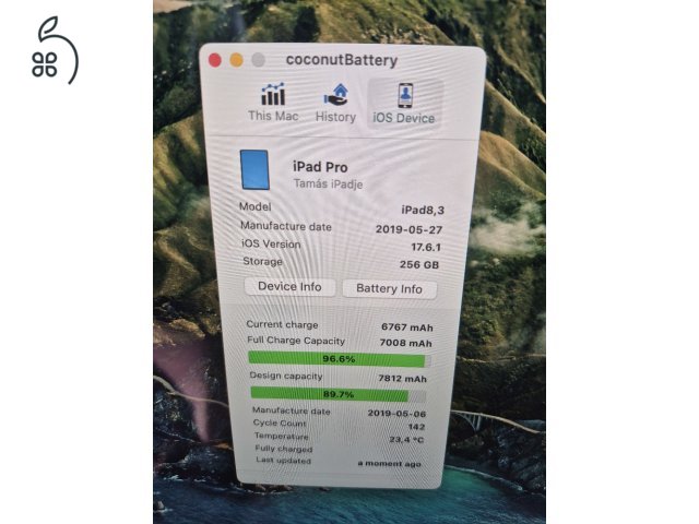 Ipad pro 256gb 11 col 2018