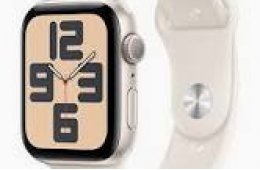 HIBÁTLAN Apple Watch SE 2 GPS 44mm Starlight - 1 ÉV GARANCIA, 100% Akkumulátor, BB01