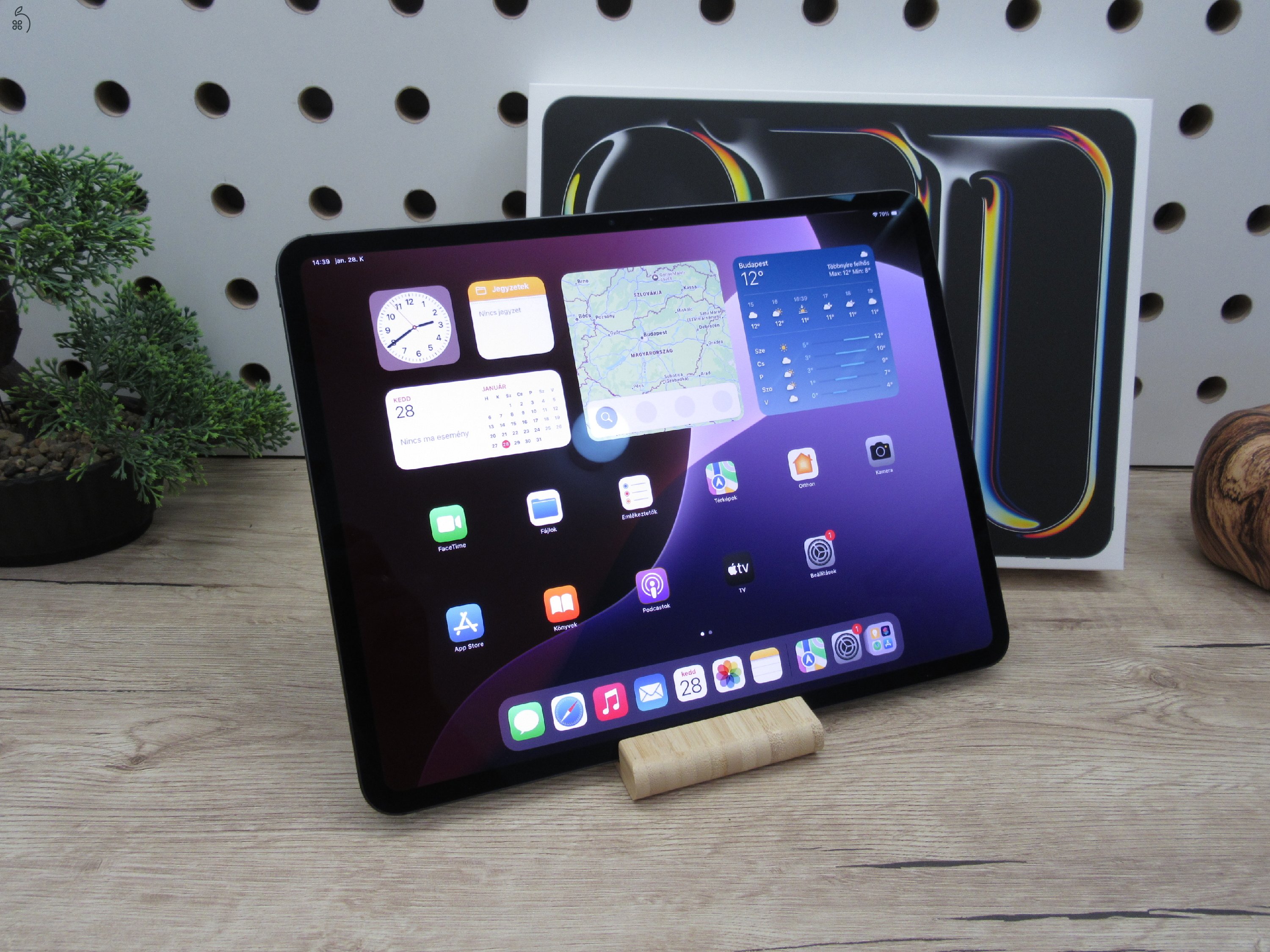 Apple iPad Pro 13 M4 - Újszerű, kipróbált