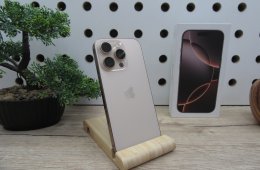 Apple iPhone 16 Pro - Desert Titanium - Használt, karcmentes