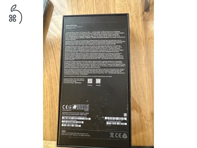 Használt Kártyafüggetlen IPhone 13 Pro Max 128 GB Grafitszürke