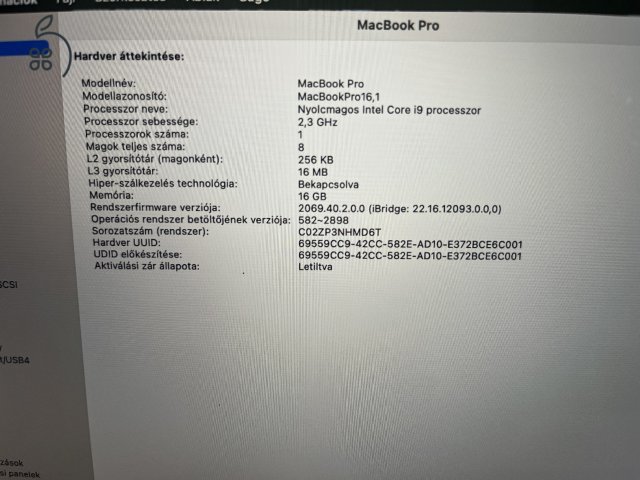 Apple Macbook Pro 16