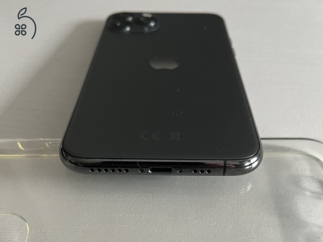 iPhone 11 Pro 64GB, űrszürke, makulátlan állapot, független, bontatlan kiegészitőkkel