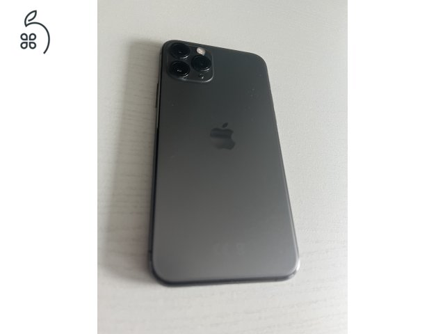 iPhone 11 Pro 64GB, űrszürke, makulátlan állapot, független, bontatlan kiegészitőkkel