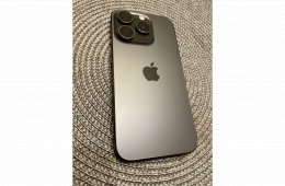 Fekete iPhone 15 pro eladó