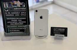 iPhone XR 128GB Független Újszerű/1-3 hónap gar./Akku 100%/p4017