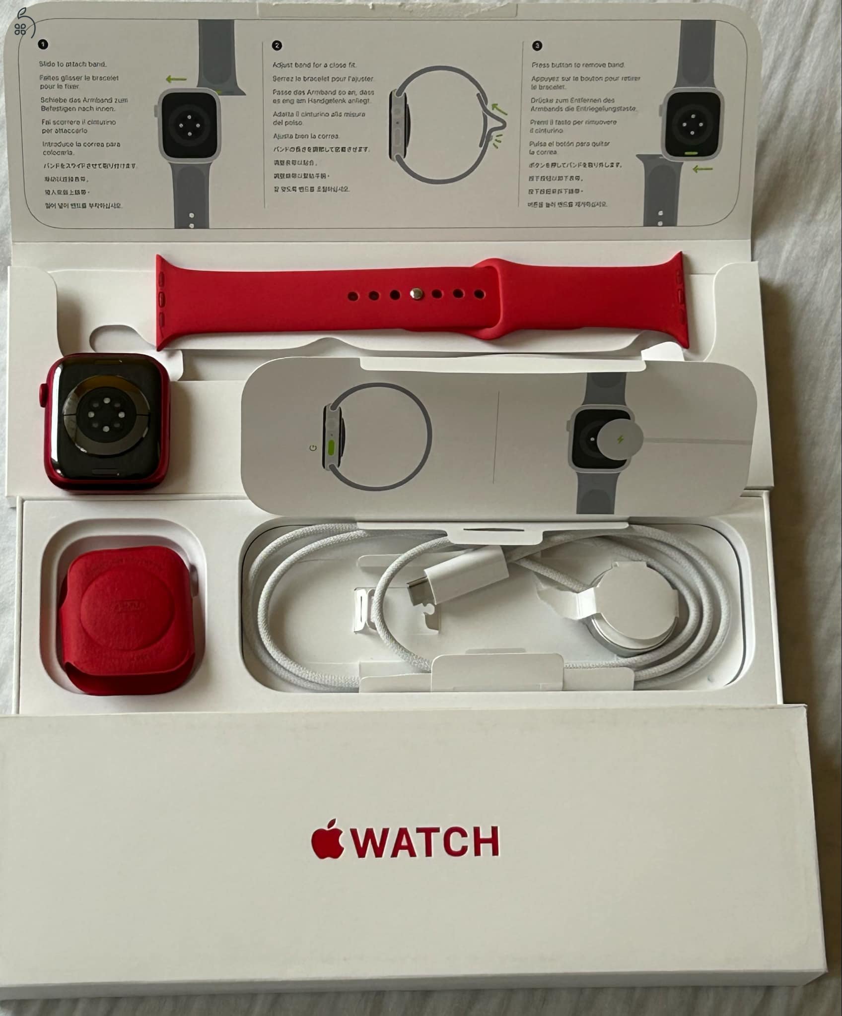 Apple Watch S9  ESIM 45mm Red ML