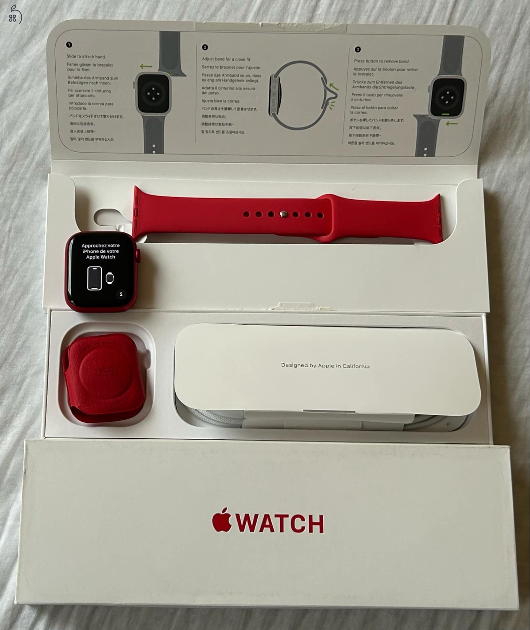 Apple Watch S9  ESIM 45mm Red ML