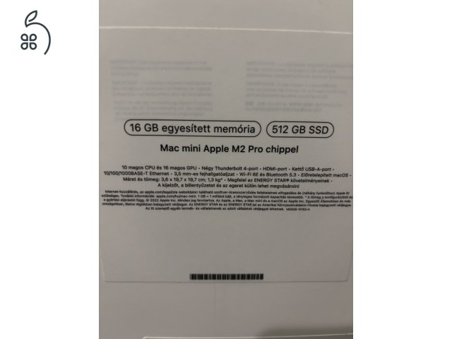 Mac Mini m2 pro 16GB/512GB