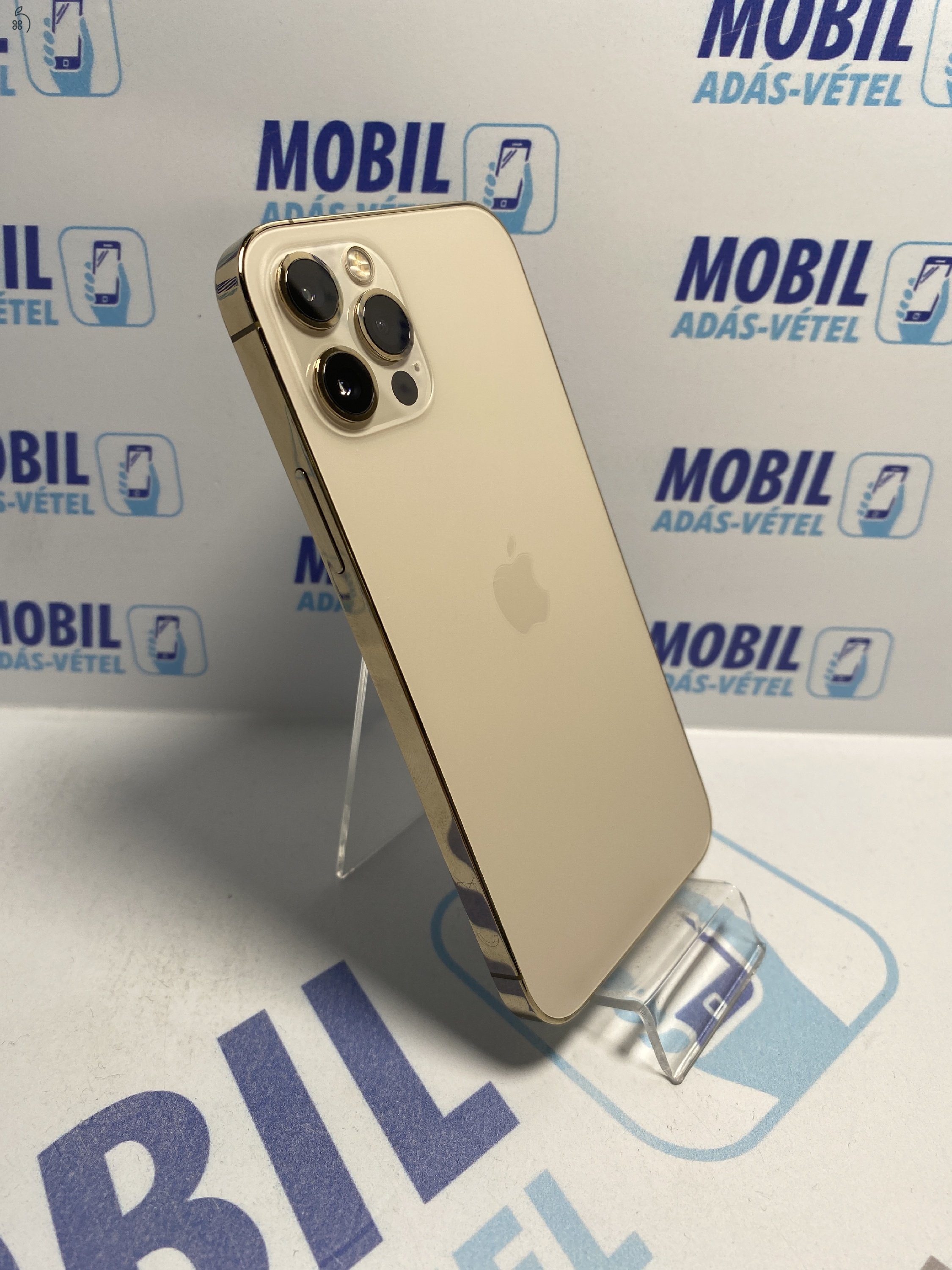 Apple iPhone 12 Pro 128 GB Gold - akku 100% - 12 hó garancia 