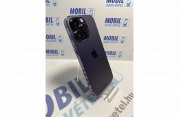 Apple iPhone 14 Pro 128 GB Purple - akku 87% - 12 hó garancia 