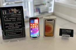 iPhone 12 Mini Fehér Független Újszerű/1-3 hónap gar./Akku 100%/p4019