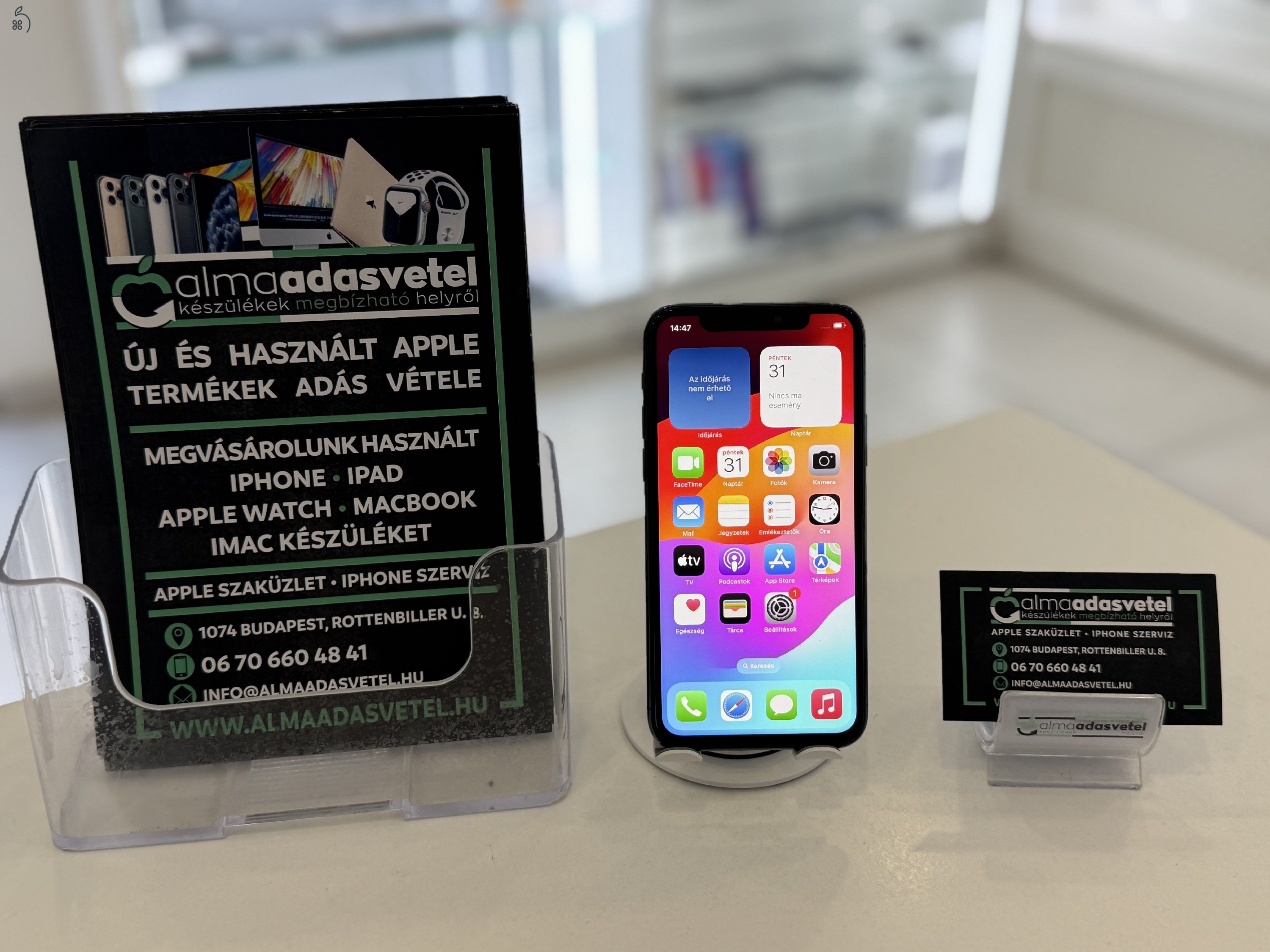 iPhone 11 Pro 256GB Független Megkímélt/1-3 hónap gar./Akku 87%/p4020