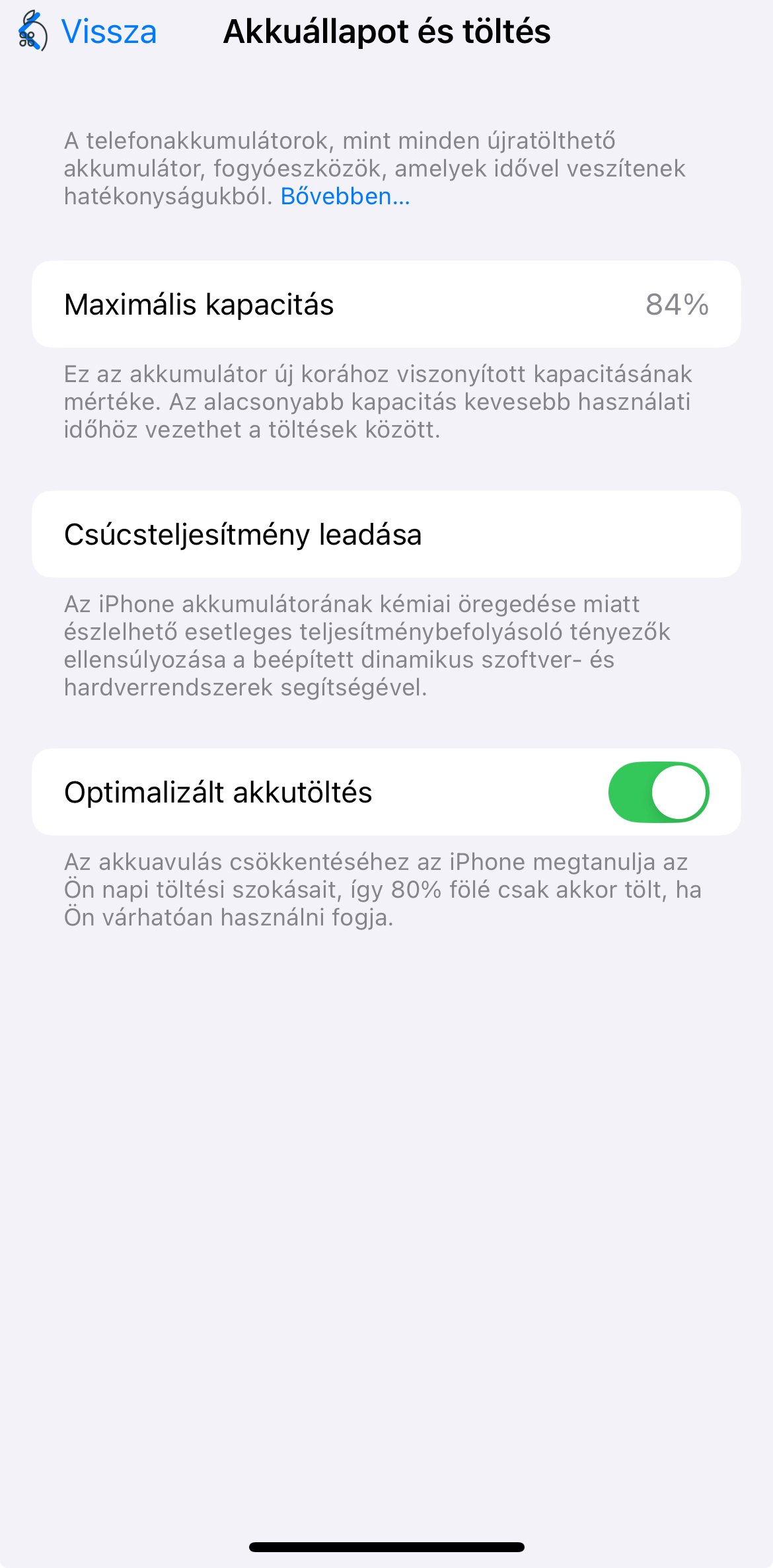 iPhone 13 - 128 GB / kártyafüggetlen / éjfekete / eredeti gyári akkumulátor