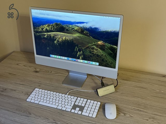 iMac M1 - (2021) 24-inch, 1TB SSD, 16GB Memória