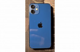 Apple iPhone12 mini Blue, 64Gb, Ajándék Spiget Tought Armor