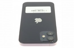 !! 1 ÉV GARANCIA !! iPhone 12 Black 64 GB – BM20619 – 100% AKKU
