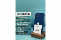 !! 1 ÉV GARANCIA !! iPhone 12 Mini Blue 128 GB – TRT578 – 100% AKKU