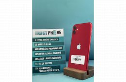 !! 1 ÉV GARANCIA !! iPhone 11 PRODUCT RED 128 GB – TRT1150 – 100% AKKU