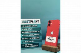 !! 1 ÉV GARANCIA !! iPhone 12 Mini PRODUCT RED 128 GB – TRT1182 – 100% AKKU