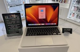 MacBook Air M1 Újszerű 8GB/256ssd/1-3 hónap gar./Akku 99%/p4021