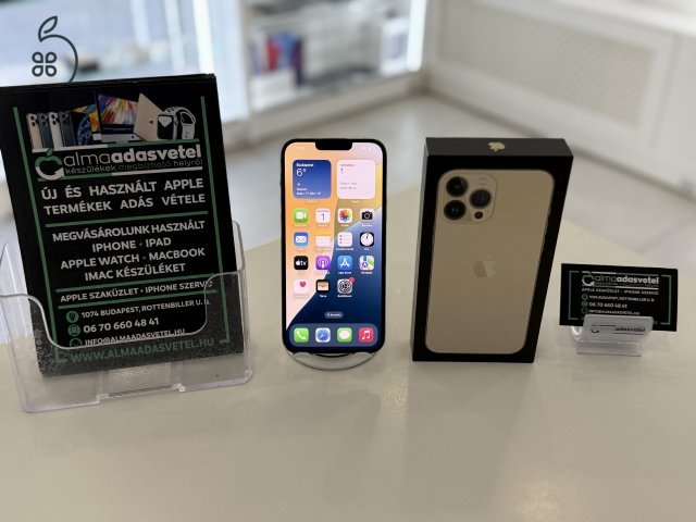 iPhone 13 Pro Max 128GB Független Nagyon Szép/1-3 hónap gar./p4022/